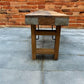Rustic Folding Bench (72x14.5) Vintage Reclaimed Wood Bench, Farmhouse Seat, A81