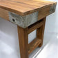 Bench - Rustic Folding Bench (72x14.5) Vintage Reclaimed Wood Bench, Farmhouse Seat, A82 by The Old Grainery (Adults, Benc...