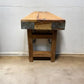Rustic Folding Bench (72x14.5) Vintage Reclaimed Wood Bench, Farmhouse Seat, A88