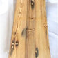 Rustic Folding Bench (72x14.5) Vintage Reclaimed Wood Bench, Farmhouse Seat, A89