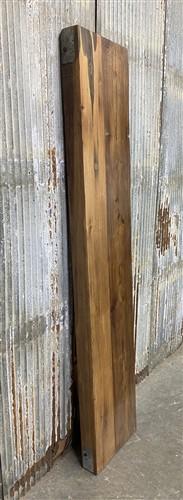 Rustic Folding Bench (72x14.5) Vintage Reclaimed Wood Bench, Farmhouse Seat, A83