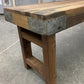 Rustic Folding Bench (72x14.5) Vintage Reclaimed Wood Bench, Farmhouse Seat, A83