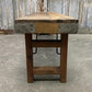 Rustic Folding Bench (72x14.5) Vintage Reclaimed Wood Bench, Farmhouse Seat, A83