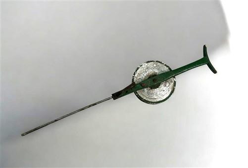 Early Metal Fly Fishing Rod & Reel, Vintage Sport Fishing Equipment Tackle,