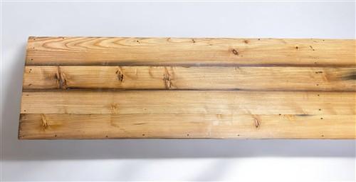 Bench - Rustic Folding Bench (84x14.5) Vintage Reclaimed Wood Bench, Farmhouse Seat, A90 by The Old Grainery (Adults, Benc...