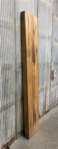 Bench - Rustic Folding Bench (84x14.25) Vintage Reclaimed Wood Bench, Farmhouse Seat A91 by The Old Grainery (Adults, Benc...