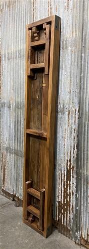 Bench - Rustic Folding Bench (84x14.25) Vintage Reclaimed Wood Bench, Farmhouse Seat A91 by The Old Grainery (Adults, Benc...