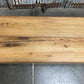 Bench - Rustic Folding Bench (84x14.25) Vintage Reclaimed Wood Bench, Farmhouse Seat A91 by The Old Grainery (Adults, Benc...