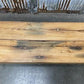 Bench - Rustic Folding Bench (84x14.25) Vintage Reclaimed Wood Bench, Farmhouse Seat A91 by The Old Grainery (Adults, Benc...
