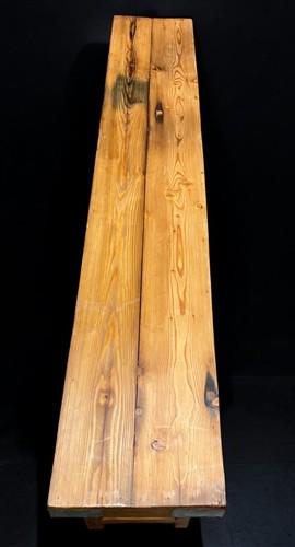 Bench - Rustic Folding Bench (84x14.5) Vintage Reclaimed Wood Bench, Farmhouse Seat, A92 by The Old Grainery (Adults, Benc...