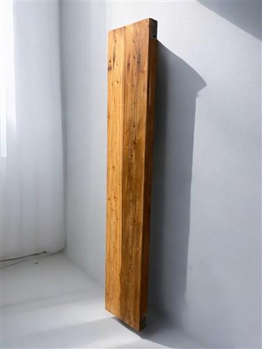 Bench - Rustic Folding Bench (84x14.5) Vintage Reclaimed Wood Bench, Farmhouse Seat, A93 by The Old Grainery (Adults, Benc...