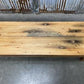 Rustic Folding Bench (84x14.5) Vintage Reclaimed Wood Bench, Farmhouse Seat, A94