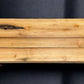 Rustic Folding Bench (84x14.5) Vintage Reclaimed Wood Bench, Farmhouse Seat, A95