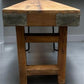 Bench - Rustic Folding Bench (84x14.5) Vintage Reclaimed Wood Bench, Farmhouse Seat, A96 by The Old Grainery (Adults, Benc...