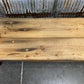 Bench - Rustic Folding Bench (84x14.5) Vintage Reclaimed Wood Bench, Farmhouse Seat, A97 by The Old Grainery (Adults, Benc...