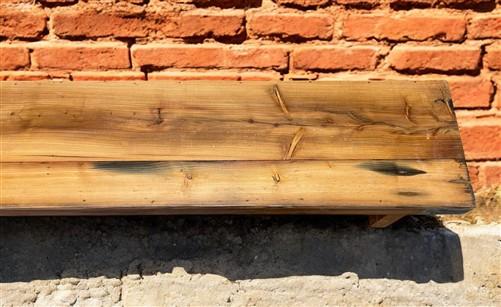 Bench - Rustic Folding Bench (84x14.5) Vintage Reclaimed Wood Bench, Farmhouse Seat, A98 by The Old Grainery (Adults, Benc...