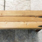 Bench - Rustic Folding Bench (96x14.5) Vintage Reclaimed Wood Bench, Farmhouse Seat A104 by The Old Grainery (Adults, Benc...