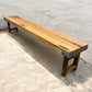 Bench - Rustic Folding Bench (96x14.5) Vintage Reclaimed Wood Bench, Farmhouse Seat A104 by The Old Grainery (Adults, Benc...