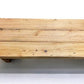 Rustic Folding Bench (96x14.5) Vintage Reclaimed Wood Bench, Farmhouse Seat A101