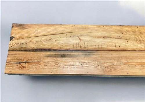 Bench - Rustic Folding Bench (96x14.5) Vintage Reclaimed Wood Bench, Farmhouse Seat A102 by The Old Grainery (Adults, Benc...