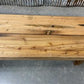 Rustic Folding Bench (96x14.5) Vintage Reclaimed Wood Bench, Farmhouse Seat A106