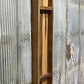 Rustic Folding Bench (96x14.5) Vintage Reclaimed Wood Bench, Farmhouse Seat A106