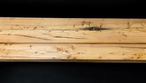 Bench - Rustic Folding Bench (96x14.5) Vintage Reclaimed Wood Bench, Farmhouse Seat A107 by The Old Grainery (Adults, Benc...