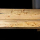 Bench - Rustic Folding Bench (96x14.5) Vintage Reclaimed Wood Bench, Farmhouse Seat A107 by The Old Grainery (Adults, Benc...