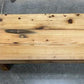 Bench - Rustic Folding Bench (96x14.5) Vintage Reclaimed Wood Bench, Farmhouse Seat A109 by The Old Grainery (Adults, Benc...