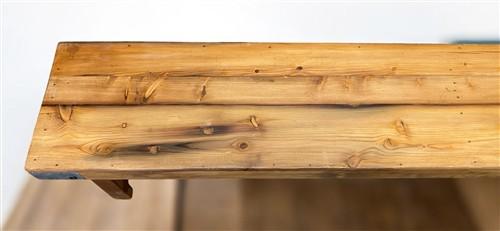 Bench - Rustic Folding Bench (84x14.5) Vintage Reclaimed Wood Bench, Farmhouse Seat, A99 by The Old Grainery (Adults, Benc...
