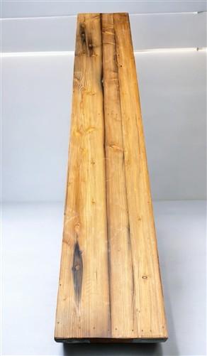Bench - Rustic Folding Bench (84x14.5) Vintage Reclaimed Wood Bench, Farmhouse Seat, A99 by The Old Grainery (Adults, Benc...