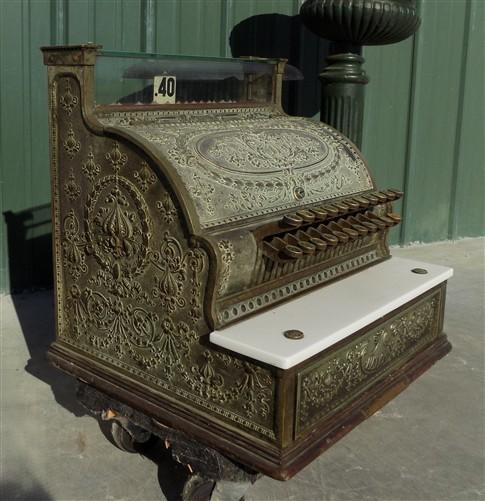 1913 NCR National Cash Register 1296676 Model 332 Vintage Candy Store Display,
