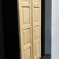 Arched French Double Doors (36x84.5) Panel Doors, European Styled Doors M8A