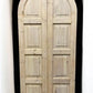 Arched French Double Doors (36x84.5) Panel Doors, European Styled Doors M8A