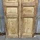 Antique French Double Doors (39.75x92) European Doors, Flat Panel Doors, A638