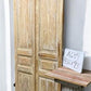 Antique French Double Doors (43.25x93) European Doors, Flat Panel Doors, A639
