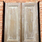 Antique French Double Doors (39.5x94) European Doors, Flat Panel Doors, A640