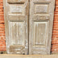 Antique French Double Doors (39.5x94) European Doors, Flat Panel Doors, A640