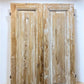 Antique French Double Doors (39x92) European Doors, Flat Panel Doors, A642