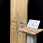 Antique French Double Doors (39.75x92) European Doors, Flat Panel Doors, A643