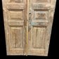 Antique French Double Doors (39.75x92) European Doors, Flat Panel Doors, A643