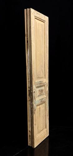 Antique French Double Doors (39.75x92) European Doors, Flat Panel Doors, A643