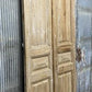 Antique French Double Doors (43.5x98) European Doors, Flat Panel Doors, A644