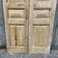 Antique French Double Doors (43.5x98) European Doors, Flat Panel Doors, A644