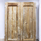 Antique French Double Doors (39.5x92.5) European Doors, Flat Panel Doors, A646