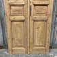 Antique French Double Doors (39x96.5) European Doors, Flat Panel Doors, A638