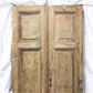 Antique French Double Doors (40x91) European Doors, Flat Panel Doors, A649