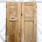Antique French Double Doors (40x91) European Doors, Flat Panel Doors, A649