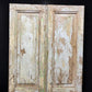 Antique French Double Doors (40.25x90) European Doors, Flat Panel Doors, A651