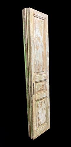 Antique French Double Doors (40.25x90) European Doors, Flat Panel Doors, A651